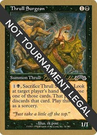 Thrull Surgeon - 1998 Brian Selden (EXO) [World Championship Decks 1998]