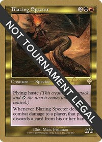 Blazing Specter - 2001 Tom van de Logt (INV) [World Championship Decks 2001]