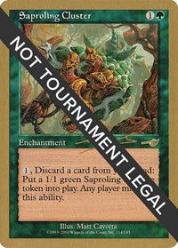 Saproling Cluster - 2000 Nicolas Labarre (NMS) [World Championship Decks 2000]