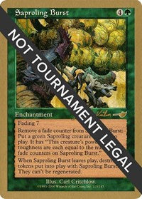 Saproling Burst - 2000 Janosch Kuhn (NMS) [World Championship Decks 2000]