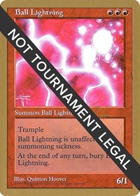 Ball Lightning - 1998 Ben Rubin (5ED) [World Championship Decks 1998]