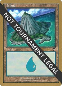 Island (335) - 2001 Alex Borteh (7ED) [World Championship Decks 2001]