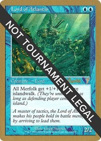 Lord of Atlantis - 2001 Alex Borteh (7ED) [World Championship Decks 2001]