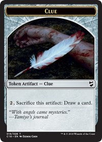 Clue // Construct (021) Double-sided Token [Commander 2018]