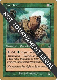 Werebear - 2002 Raphael Levy (ODY) [World Championship Decks 2002]