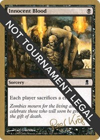 Innocent Blood - 2003 Peer Kroger (ODY) [World Championship Decks 2003]