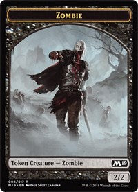 Zombie // Thopter Double-sided Token (Game Night) [Core Set 2019]