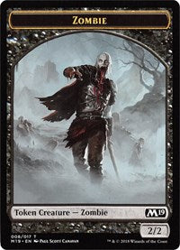 Zombie // Goblin Double-sided Token (Game Night) [Core Set 2019]