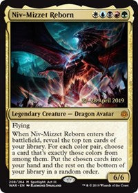 Niv-Mizzet Reborn [War of the Spark Promos]