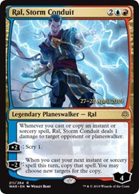 Ral, Storm Conduit [War of the Spark Promos]