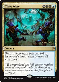 Time Wipe [War of the Spark Promos]