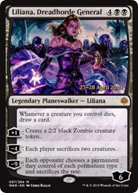 Liliana, Dreadhorde General [War of the Spark Promos]