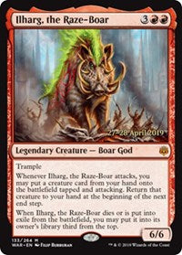 Ilharg, the Raze-Boar [War of the Spark Promos]
