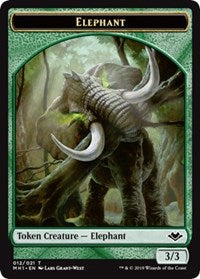 Elephant Token (012) [Modern Horizons Tokens]