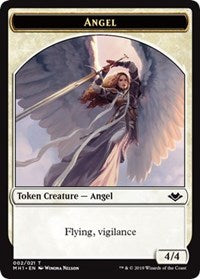 Angel (002) // Zombie (007) Double-sided Token [Modern Horizons]