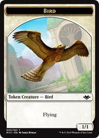 Bird (003) // Construct (017) Double-sided Token [Modern Horizons]