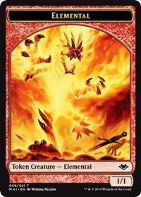 Elemental (008) // Myr (019) Double-sided Token [Modern Horizons]