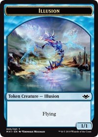 Illusion (005) // Marit Lage (006) Double-sided Token [Modern Horizons]