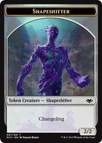 Shapeshifter (001) // Squirrel (015) Double-sided Token [Modern Horizons]
