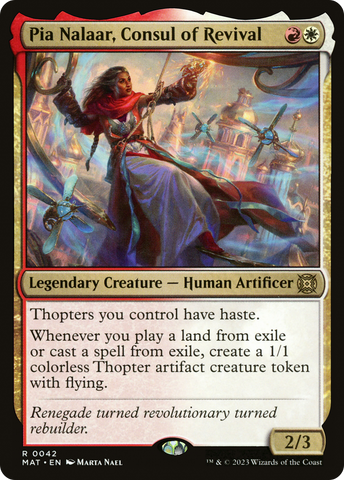 Pia Nalaar, Consul of Revival [March of the Machine: The Aftermath]
