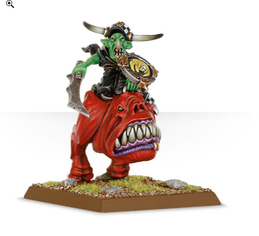 Loonboss on Giant cave Squig