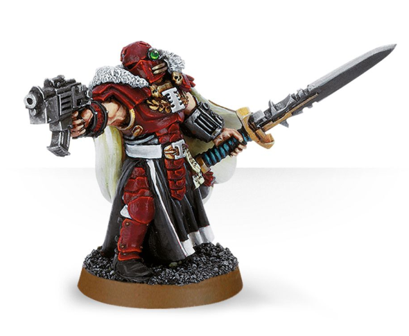 Inquisitor with Power Sword and Bolt Pistol