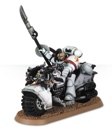 White Scars Khan on Bike