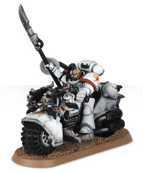 White Scars Khan on Bike