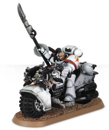 White Scars Khan on Bike