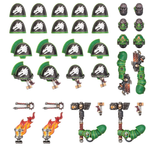 Space Marines: Salamanders Primaris Upgrades and Transfers