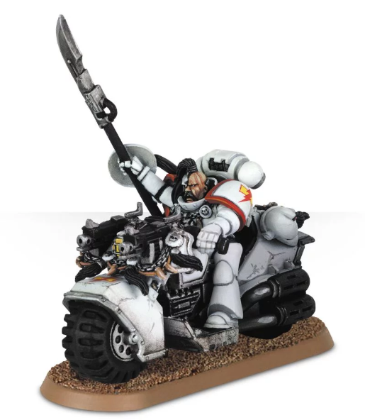 White Scars Khan on Bike