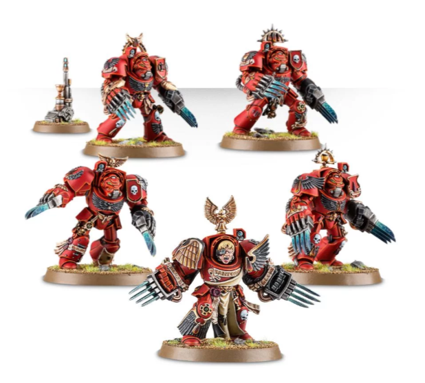 Blood Angels Terminator Assault Squad