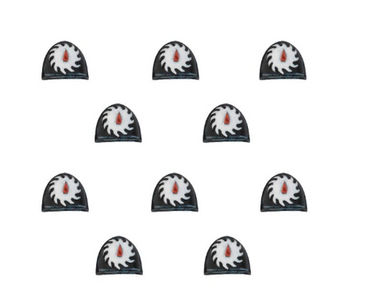 Flesh Tearers Shoulder Pads