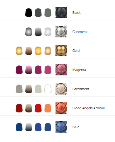 Blood Angels Captain In Terminator Armour