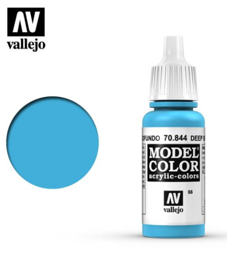 Deep Sky Blue Vallejo Model Color