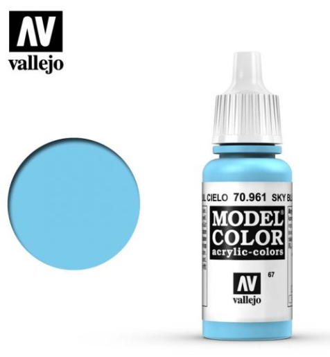 Sky Blue Vallejo Model Color