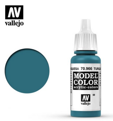 Turquoise Vallejo Model Color