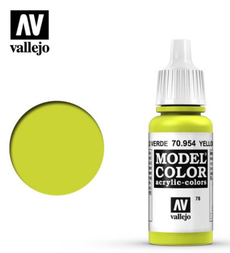 Yellow Green Vallejo Model Color