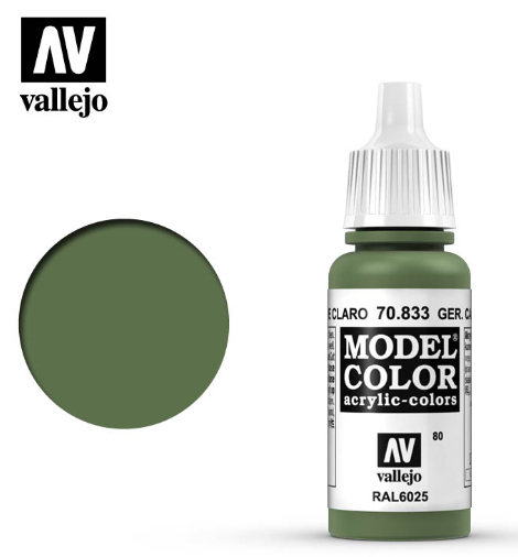 German Camouflage Bright Green Vallejo Model Color