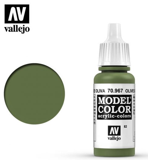 Olive Green Vallejo Model Color