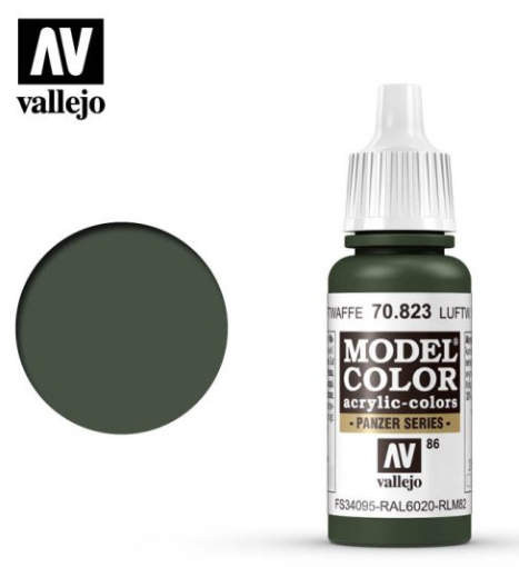 Luftwaffe Camouflage Green Vallejo Model Color