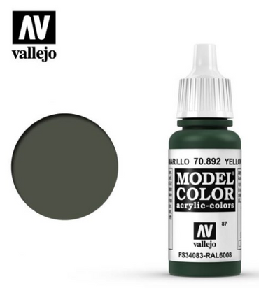 Yellow Olive Vallejo Model Color