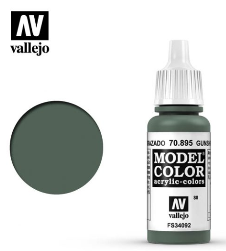 Gunship Green Vallejo Model Color