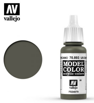 US Dark Green Vallejo Model Color
