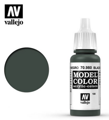 Black Green Vallejo Model Color