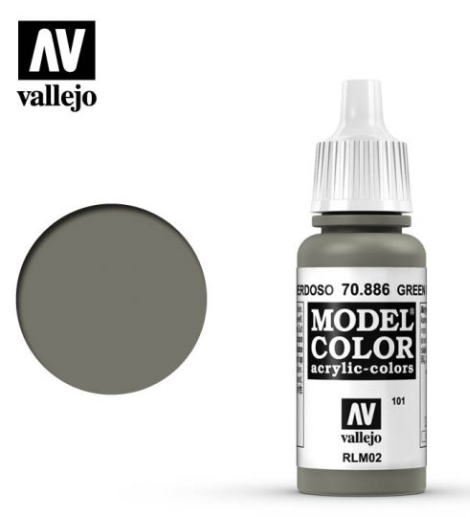 Green Grey Vallejo Model Color