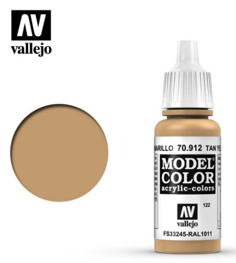 Tan Yellow Vallejo Model Color