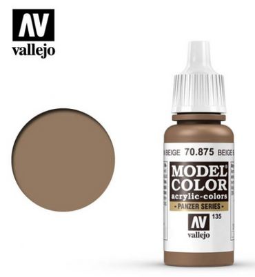 Beige Brown Vallejo Model Color