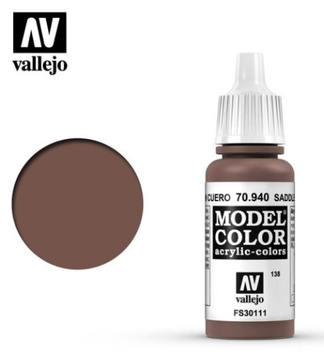 Saddle Brown Vallejo Model Color