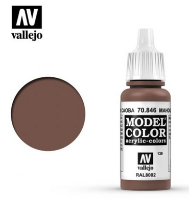Mahogany Brown Vallejo Model Color